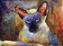 Siamese cat painting Watercolor Novikova Siamese%20cat%20painting%20Watercolor%20Novikova (thumbnail)
