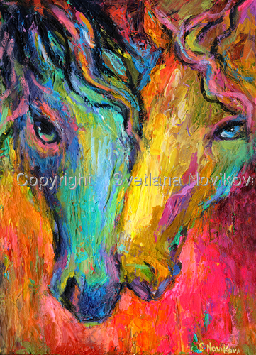Impressionistic%20Horses%20painting%20Svetlana%20Novikova (large view)