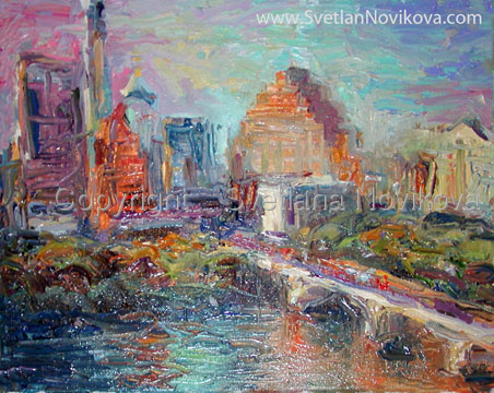 Austin%20city%20impressionistic%20oil%20painting (large view)