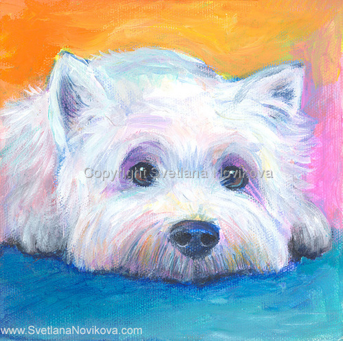 Westie%20Dog%20%232%20Art (large view)