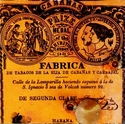 Fabrica Cigar label
