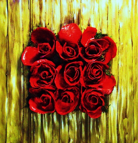 Other-Red Roses in Palm