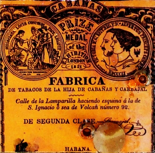 Other-Fabrica Cigar label
