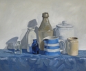 Still Life with Blue Cloth