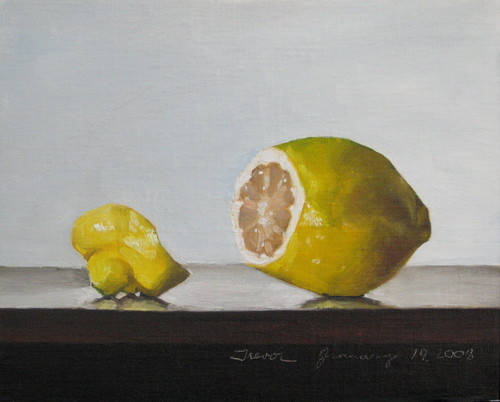 Still Life with Lemon