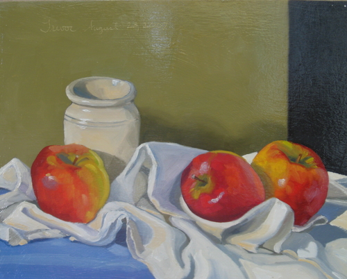 Still Life with Three Apples
