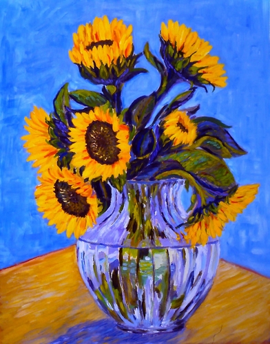 Painting-Floral-Sunflowers