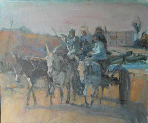 Trio of Donkeys