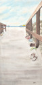 Painting--Oil-Plein AirAt Home, residents' Beach