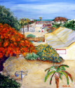 Painting--OilGoodland Rooftops