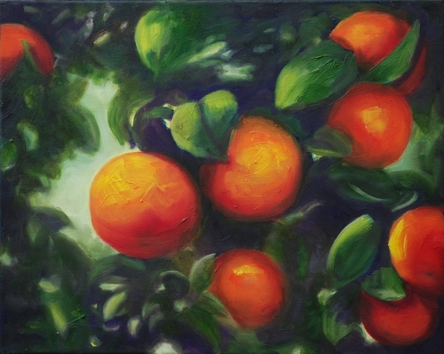 Painting-Botanical-Florida Gold