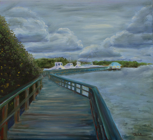 Painting-Walk Away II
