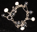 Handmade, glass beads, silver wire, silver clay, silver sheet, unique, one of a kind - Rings Jewelry