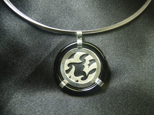 Silver Design Necklace