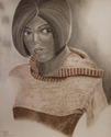 Twanya Benson - CINNAMON,GRAPHITE DRAWINGS