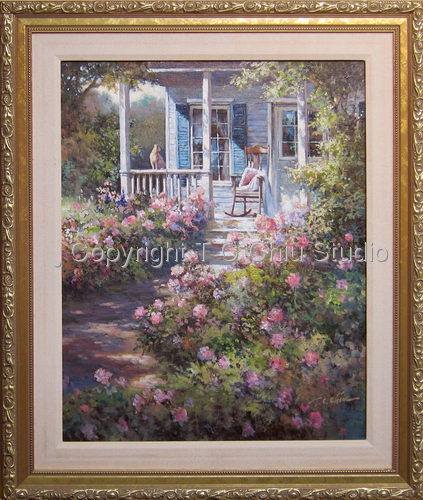 Rose%20Garden%20-%20Original%20Oil%20Painting%20by%20T.C.Chiu (large view)