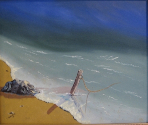 Reflections in the sand