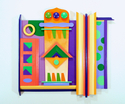 Mixed Media--On Canvas-Non-representationalEC #5