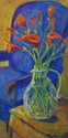 Chair and lilies