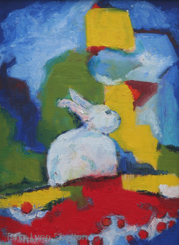 Painting-Oil-Sunning Herself
