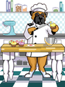 Chef Dogs: Boxer Chef