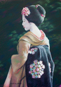 Geisha in the Garden