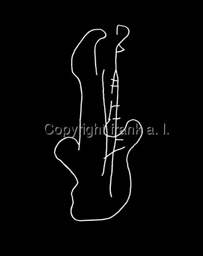 Drawing-Abstract-Dream Guitar
