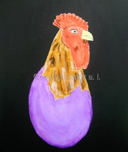 Painting-Allegorical-Cracking the Cosmic Egg