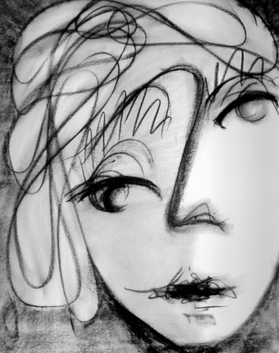 Drawing-Abstract-Faces 130_18x24