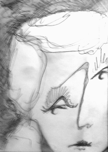 Drawing-Expressionist-Faces Series_5x7_2 001_faces