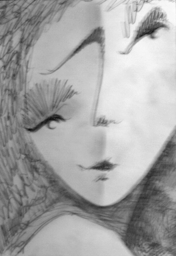 Drawing-Expressionist-Faces Series 5x7_4 006