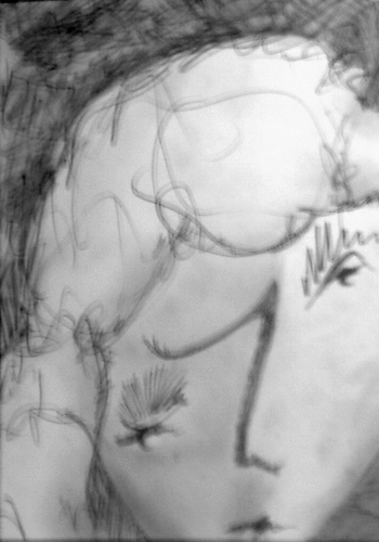 Drawing-Expressionist-Faces Series 5x7_4 003