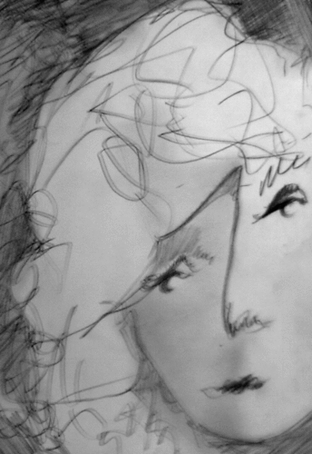 Drawing-Expressionist-Faces Series 5x7_4 001