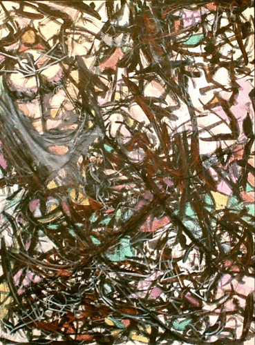 Painting-Abstract-Faces 47s 9x12