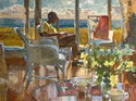 Tom Hughes - Painting tomhughes,portrait,oil,figurative,nude - Painting