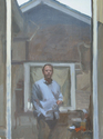 Window self portrait 2