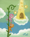 Painting--FantasyA Climb to Heaven
