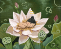 Painting--FantasyFlower Child
