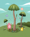 Painting-When it Rains it Grows.
