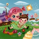 Painting--Acrylic-FantasyI love you, Neopolitan.