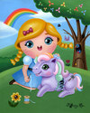 Painting--Acrylic-ConceptualSewing My Little Pony.