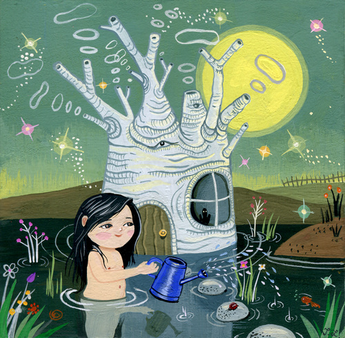 Painting-The Watering Pond