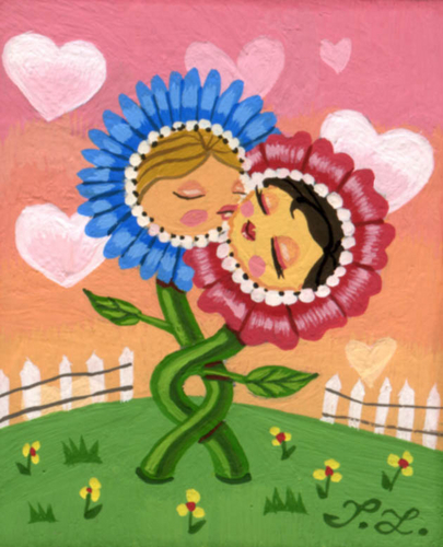 Painting-Fantasy-Love Bloom