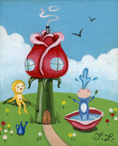 Painting-Fantasy-Rose Hill Manor