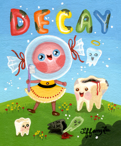 Painting-Fantasy-The Sweet Tooth Murderer.
