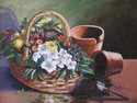 BASKET WITH FLOWERS