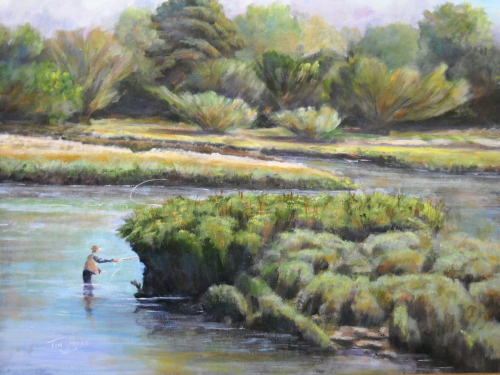 Painting-Acrylic-EARLY MORNING CAST