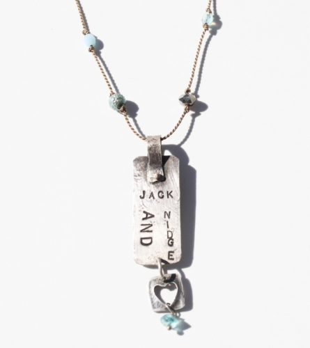 Metal-Soldered-Name Necklace 1