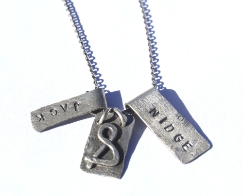 Metal-Soldered-Name Necklace 6