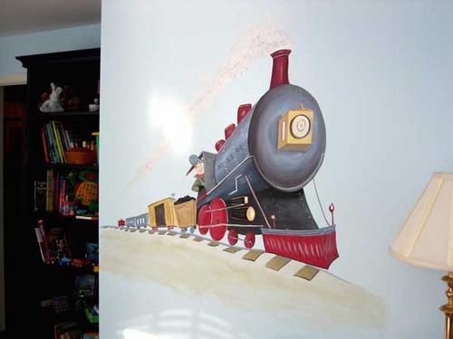 Painting-Murals-Pat's   Train